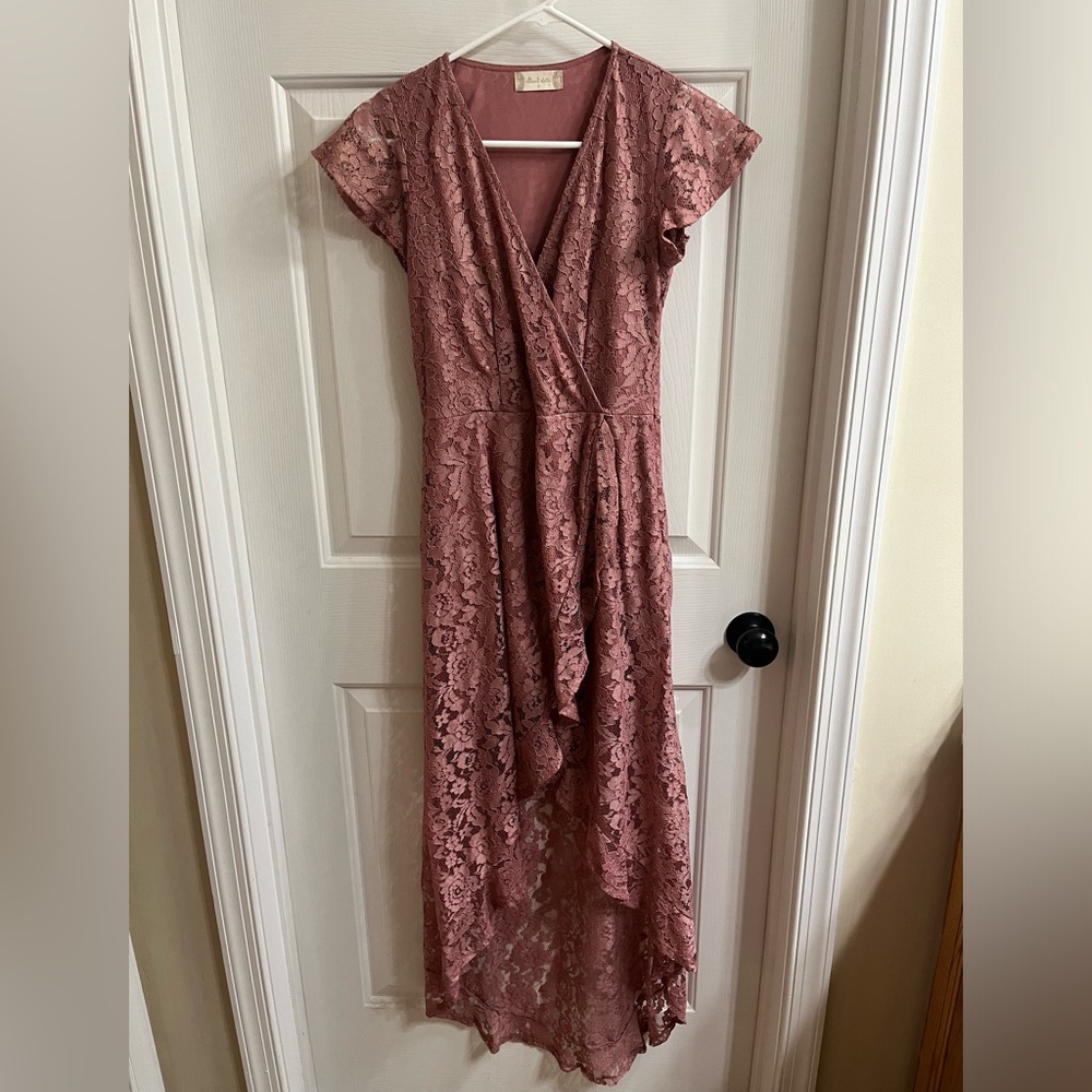 Pink Lace Altar’d State Dress🩷